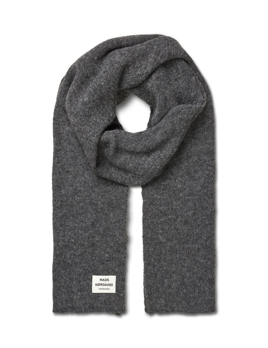 Tosca Alona Scarf, Dark Grey Melange