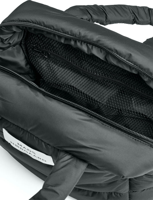 Light Ripstop Boxy Bag, Asphalt