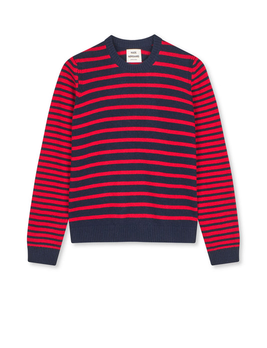 Cashmere Blend Ingrid Knit, Deep Well/Goji Berry