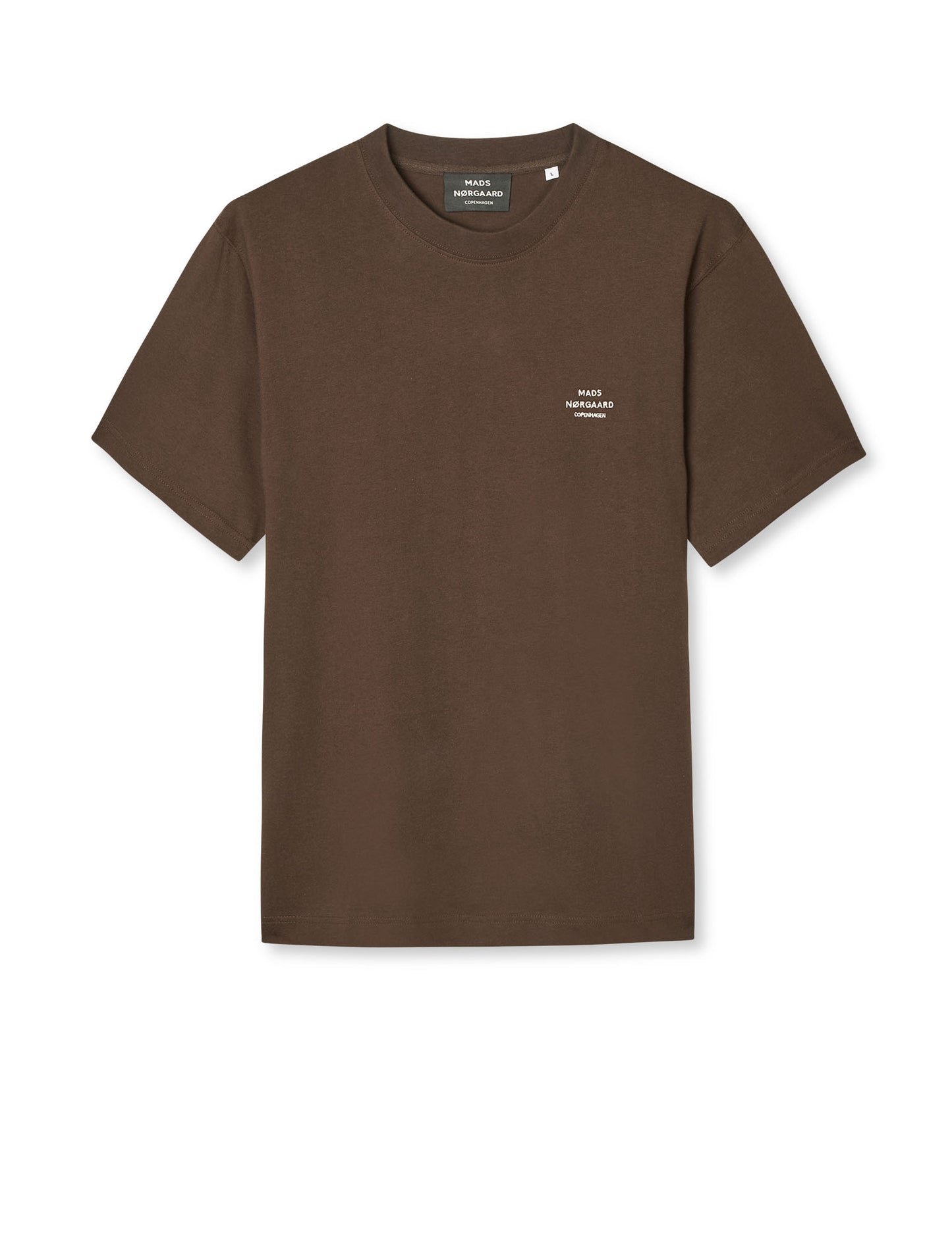 Cotton Jersey Frode Logo Tee FAV, Demitasse