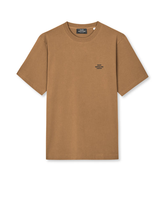 Cotton Jersey Frode Logo Tee FAV, Ermine