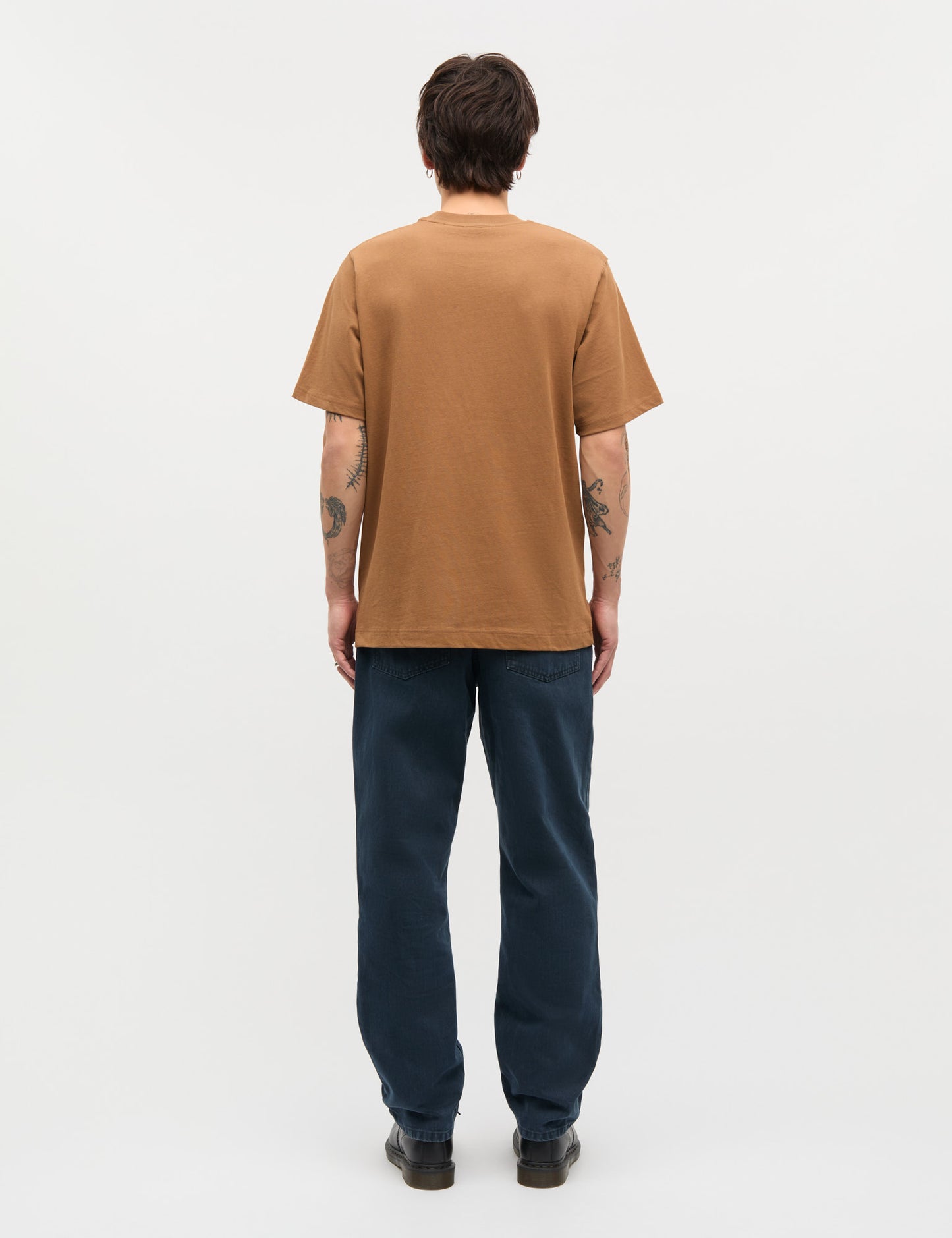 Cotton Jersey Frode Logo Tee FAV, Ermine