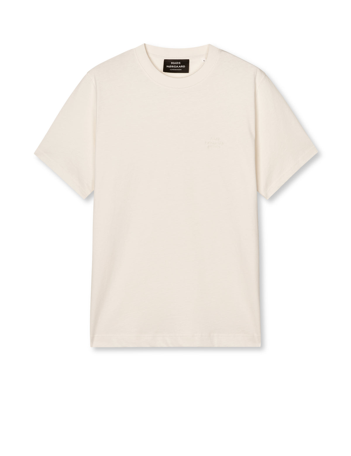 Cotton Jersey Frode Logo Tee FAV, Vanilla Ice