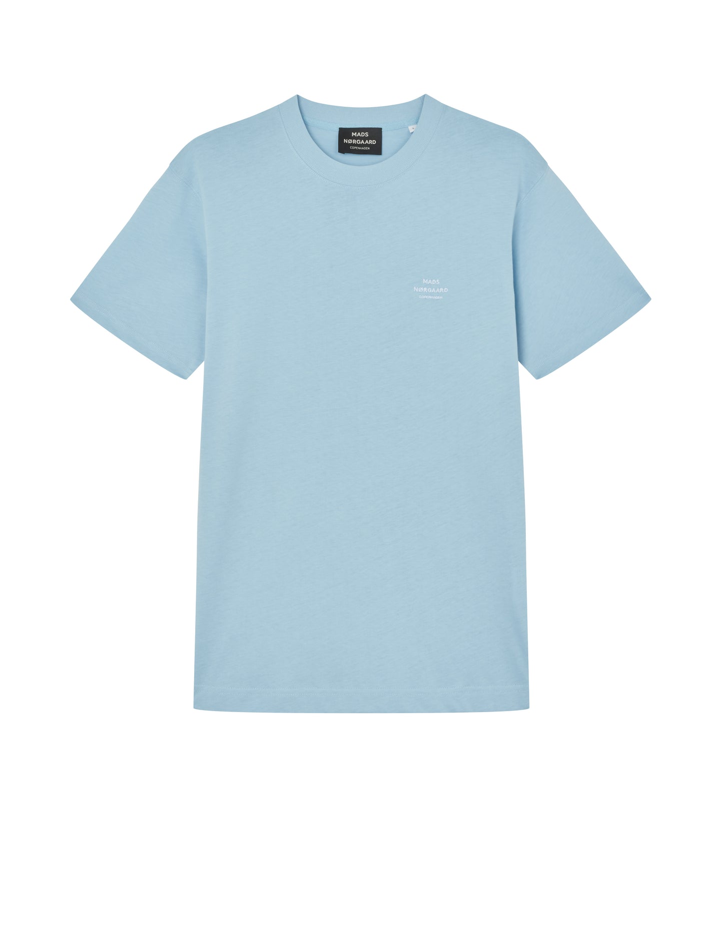 Cotton Jersey Frode Logo Tee FAV, Powder Blue