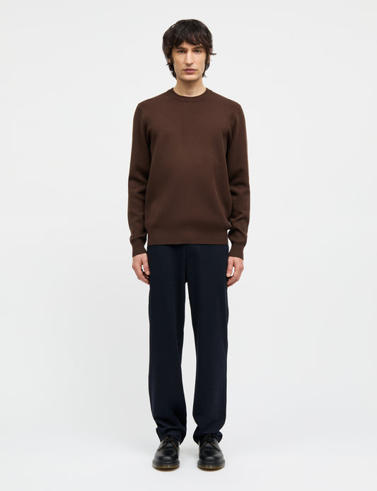 Light Terry Asker Sweat, Demitasse