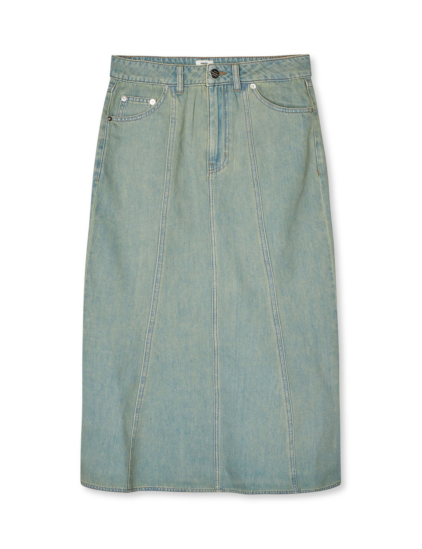 Cosy Denim Solan Skirt, Vintage Blue