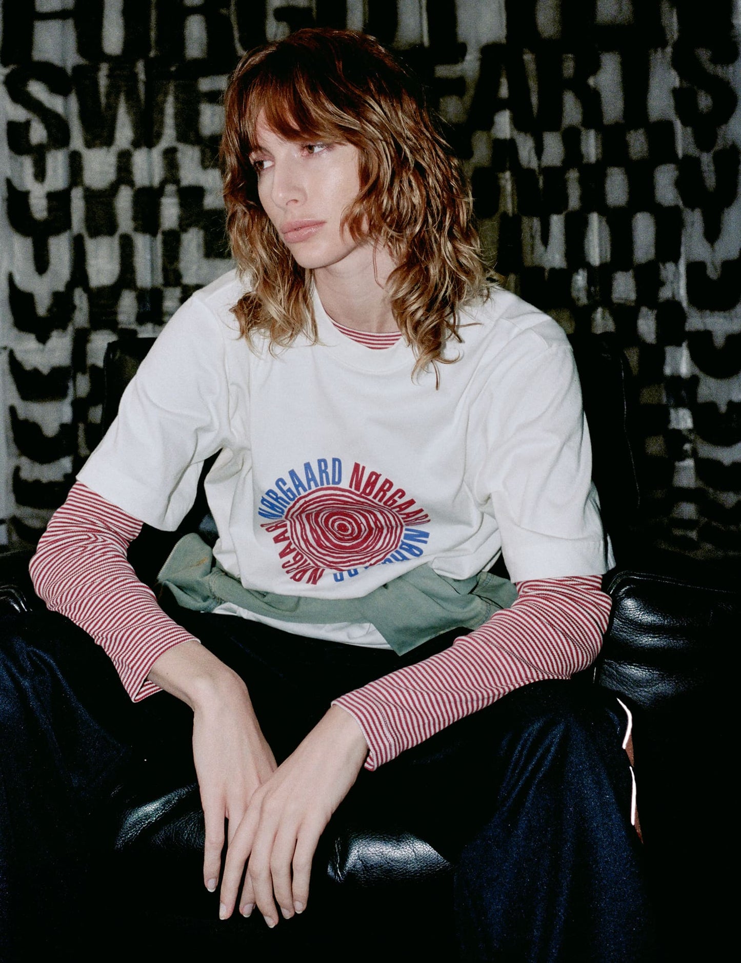 Cotton Jersey Dassel Tee, Snow White