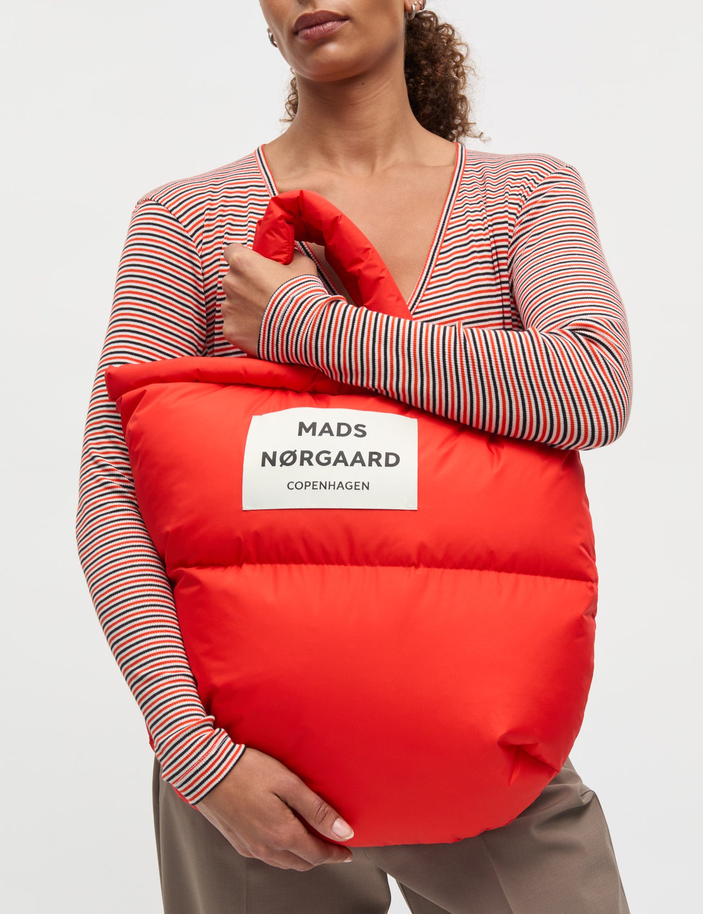 Light Ripstop Pillow Bag, Fiery Red