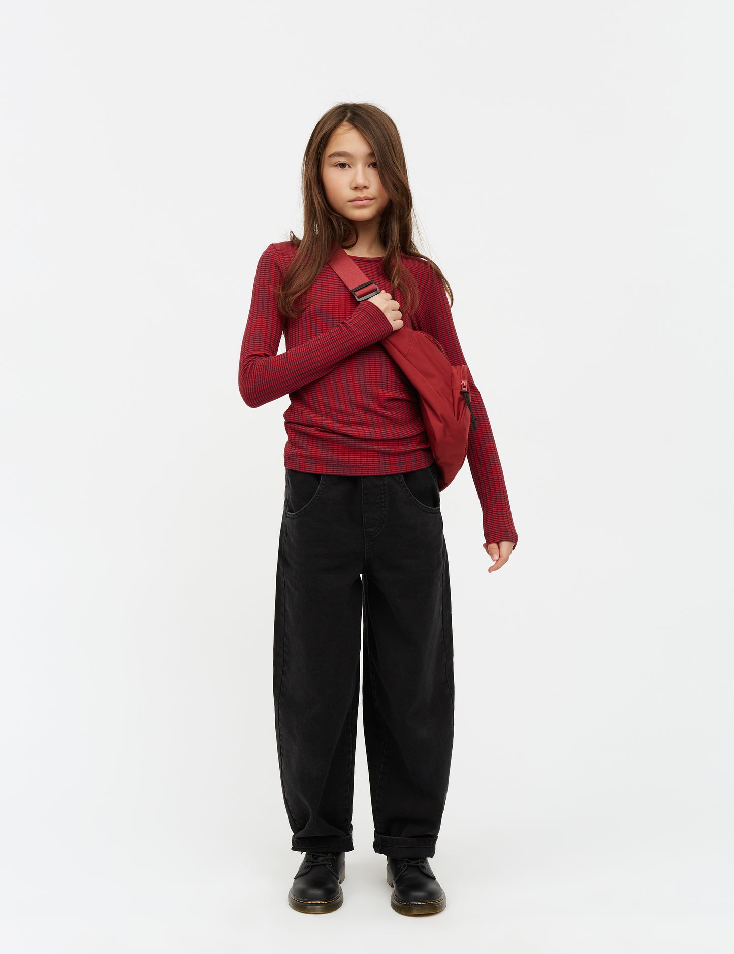 Hildred Black Penni Pants, Washed Black