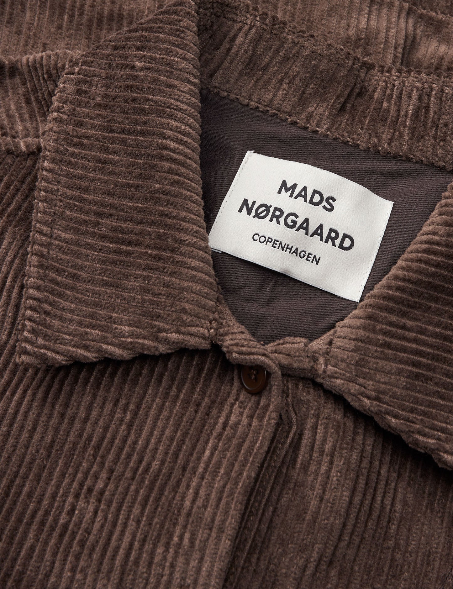 Pretty Cord Gaila Shirt, Demitasse