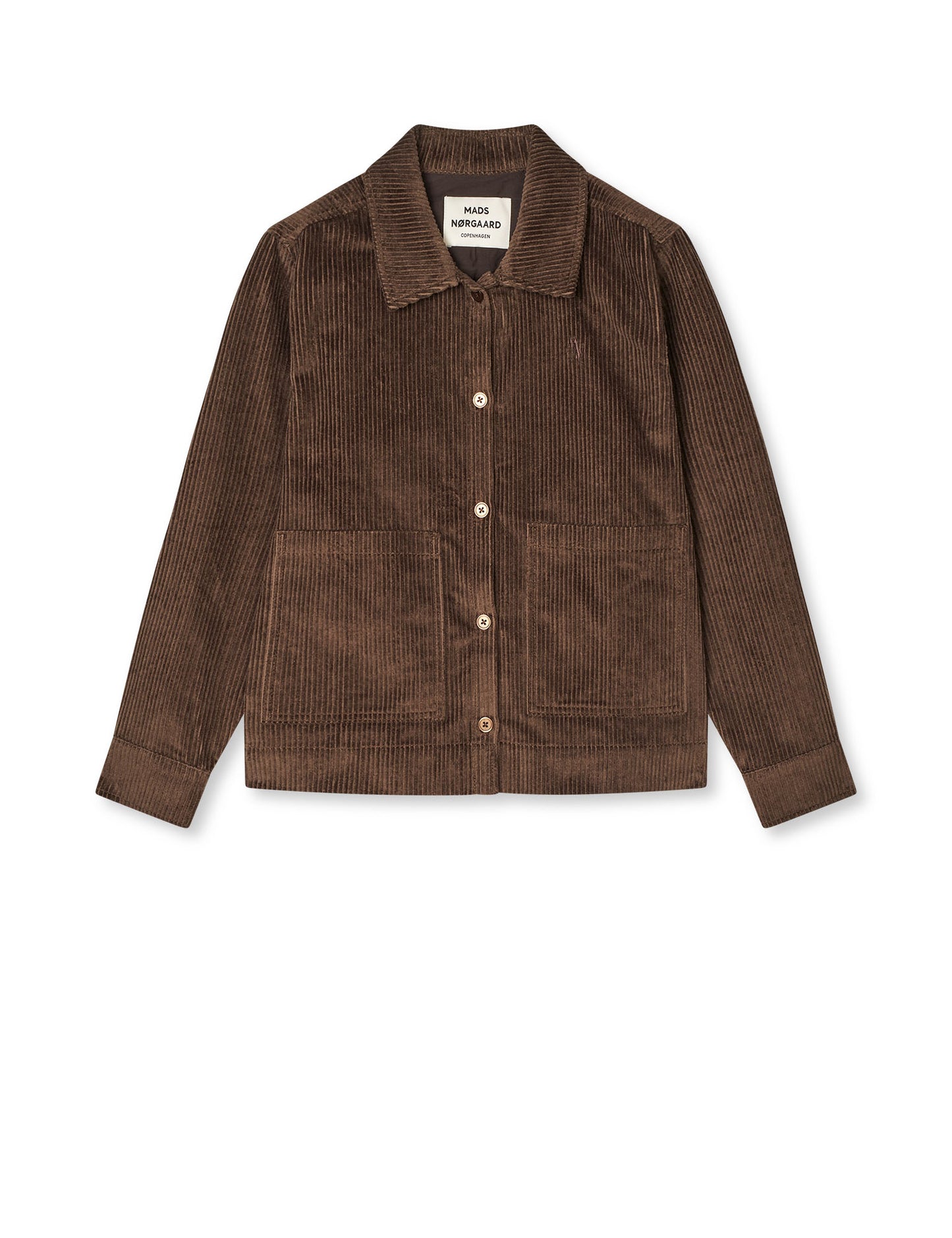 Pretty Cord Gaila Shirt, Demitasse