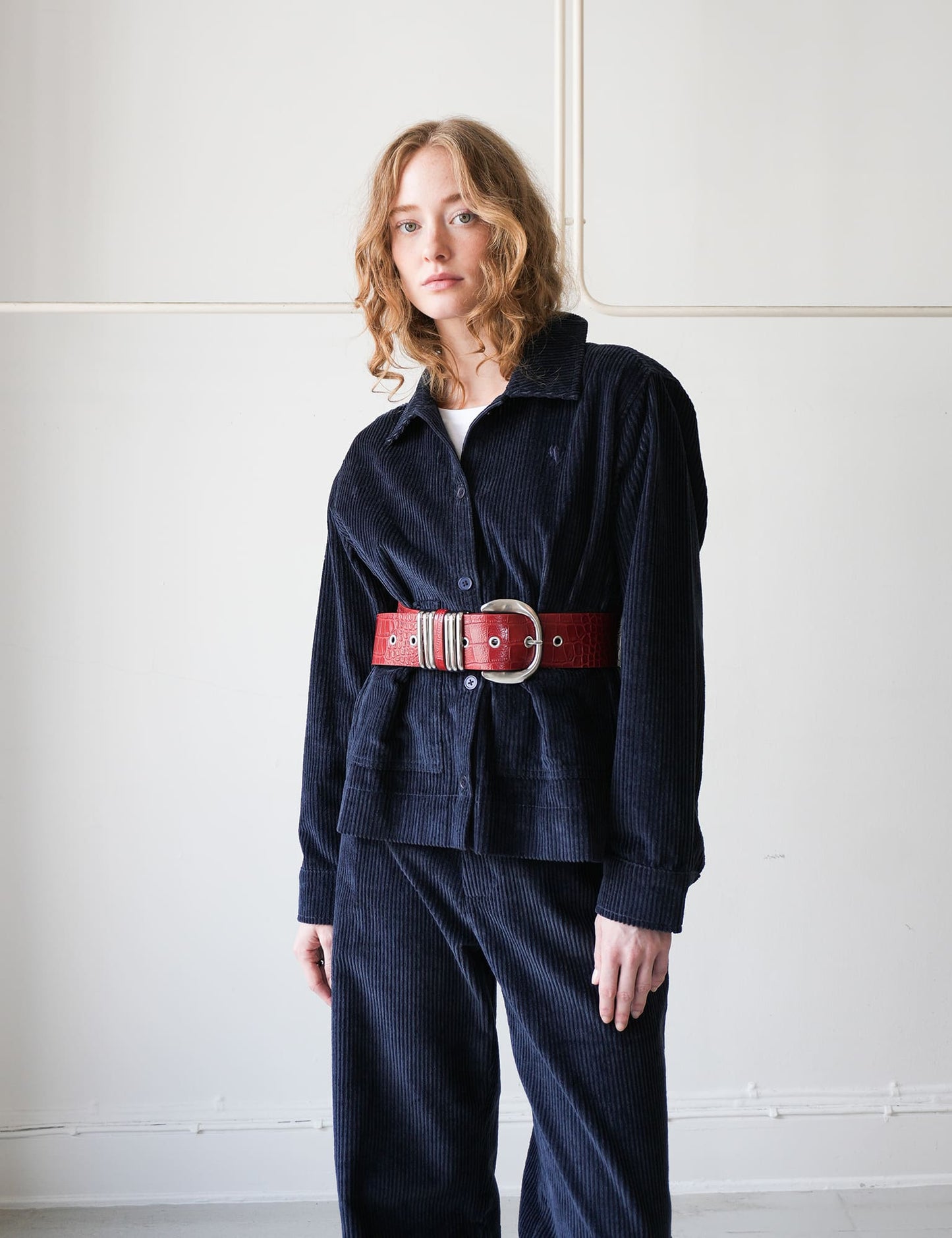 Pretty Cord Gaila Shirt, Parisian Night