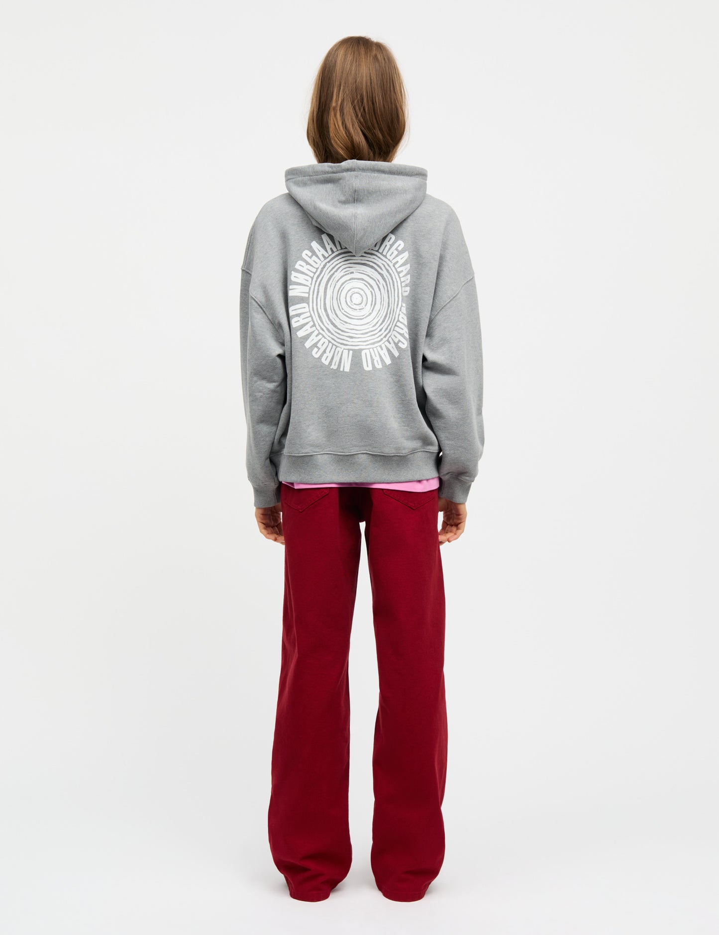 Compact Cotton Atlas Hoodie, Medium Grey Melange