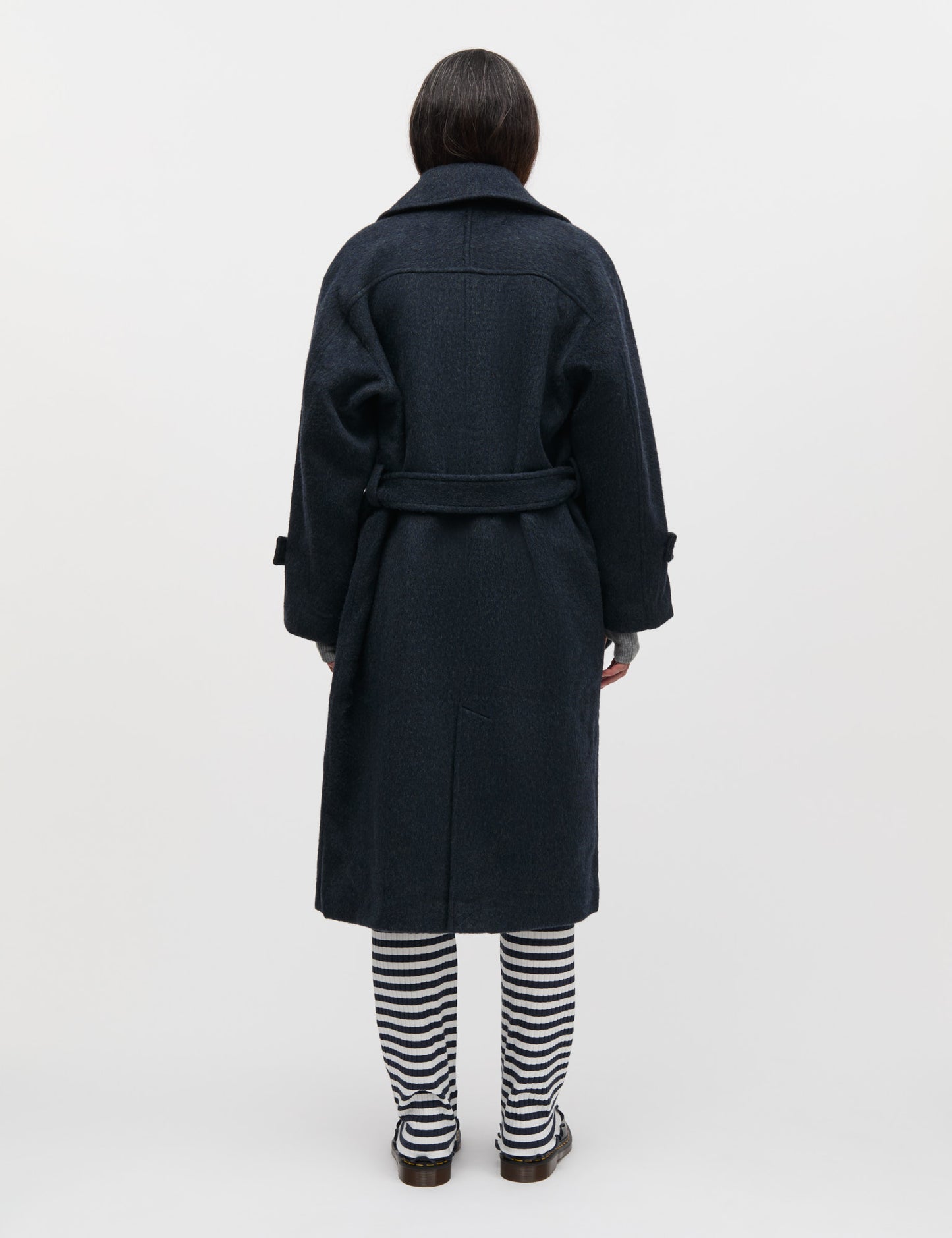 Hairy Wool Megan Coat, Parisian Night