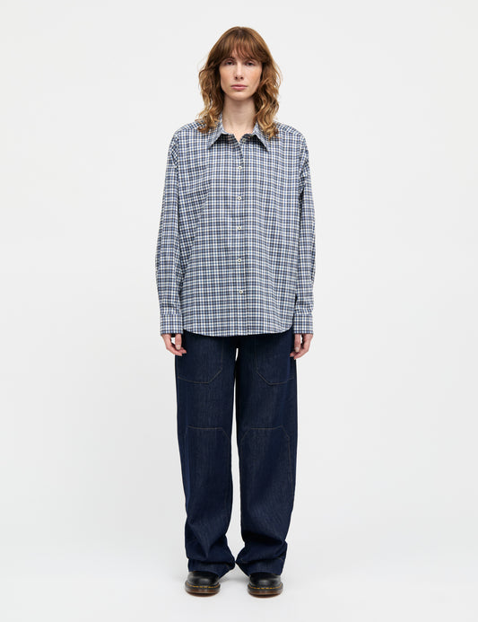 Poplinda Crelly Shirt, Parisian Night Check