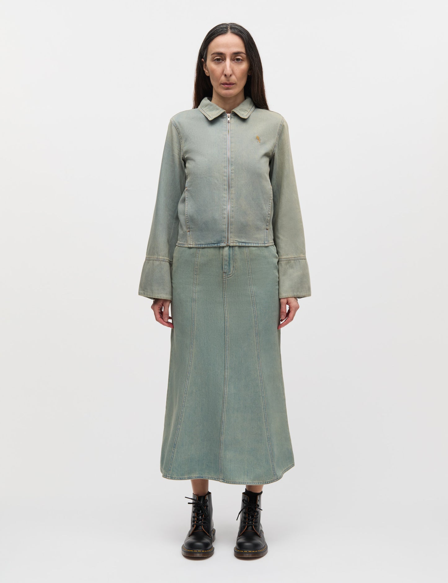 Cosy Denim Rachel Jacket, Vintage Blue