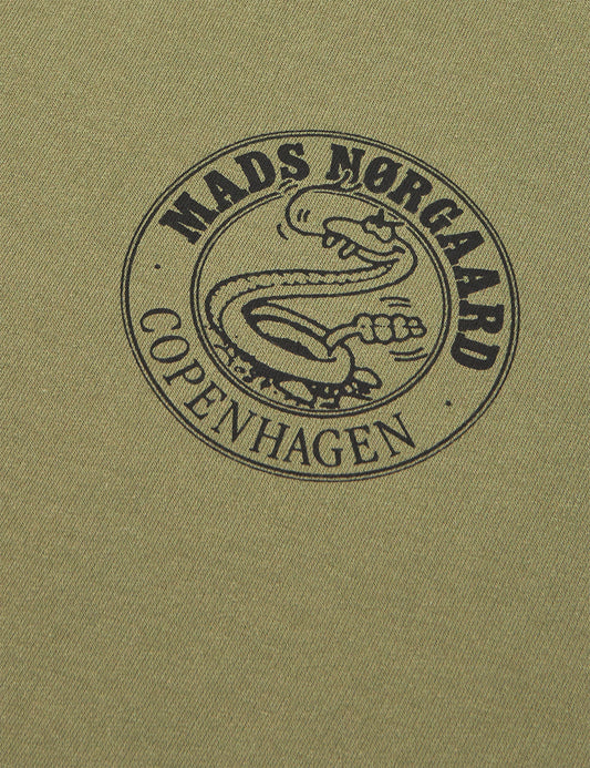 Light Terry Soliman Sweatshirt, Four Leaf Clover/Jet Black