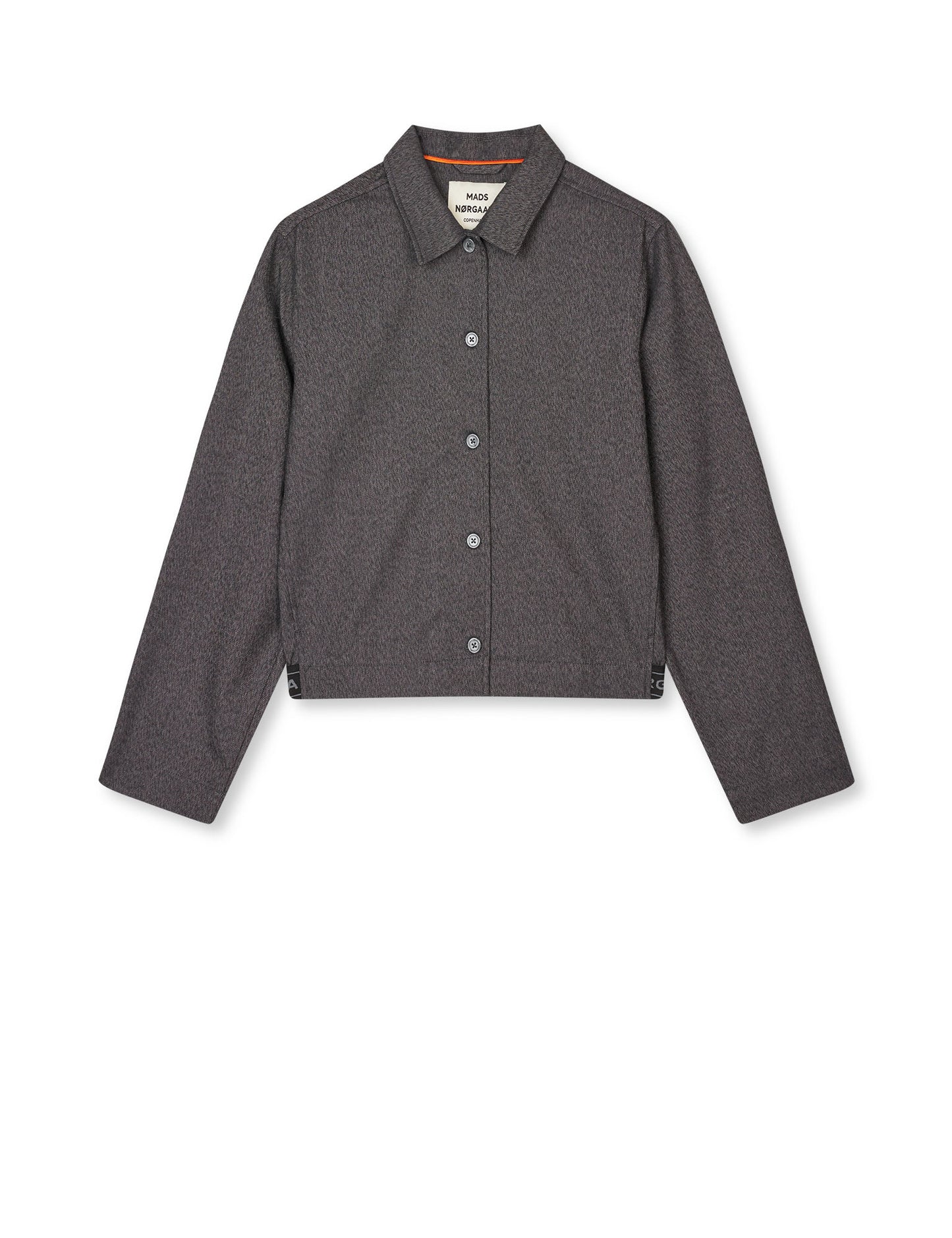 Melange Selena Jacket, Dark Grey Melange