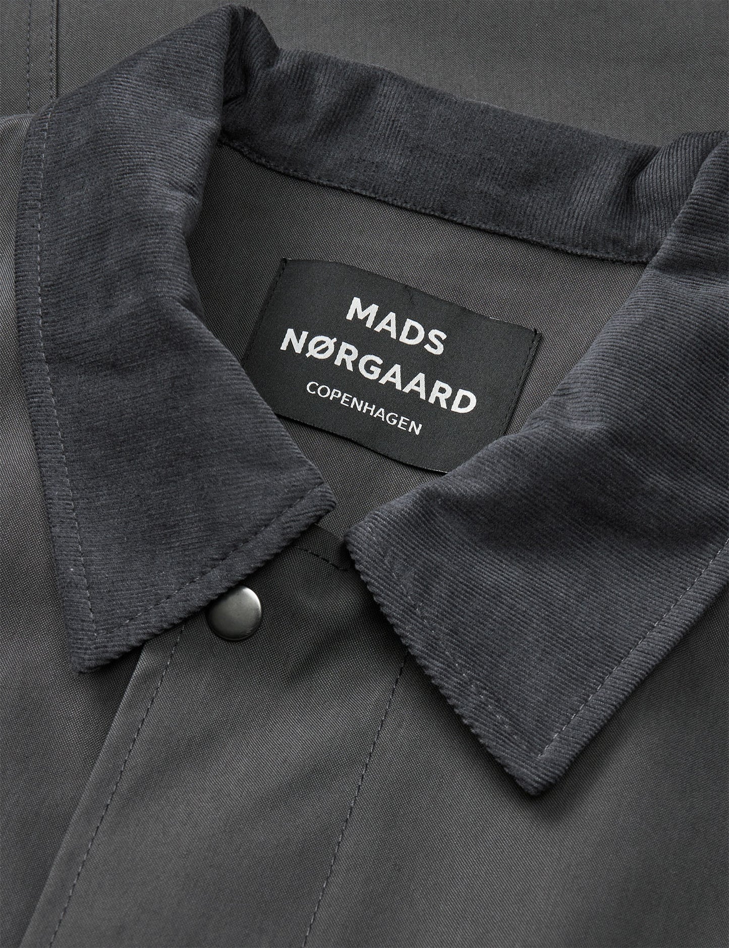 Repellent Weave Wilson Zip Jacket, Asphalt