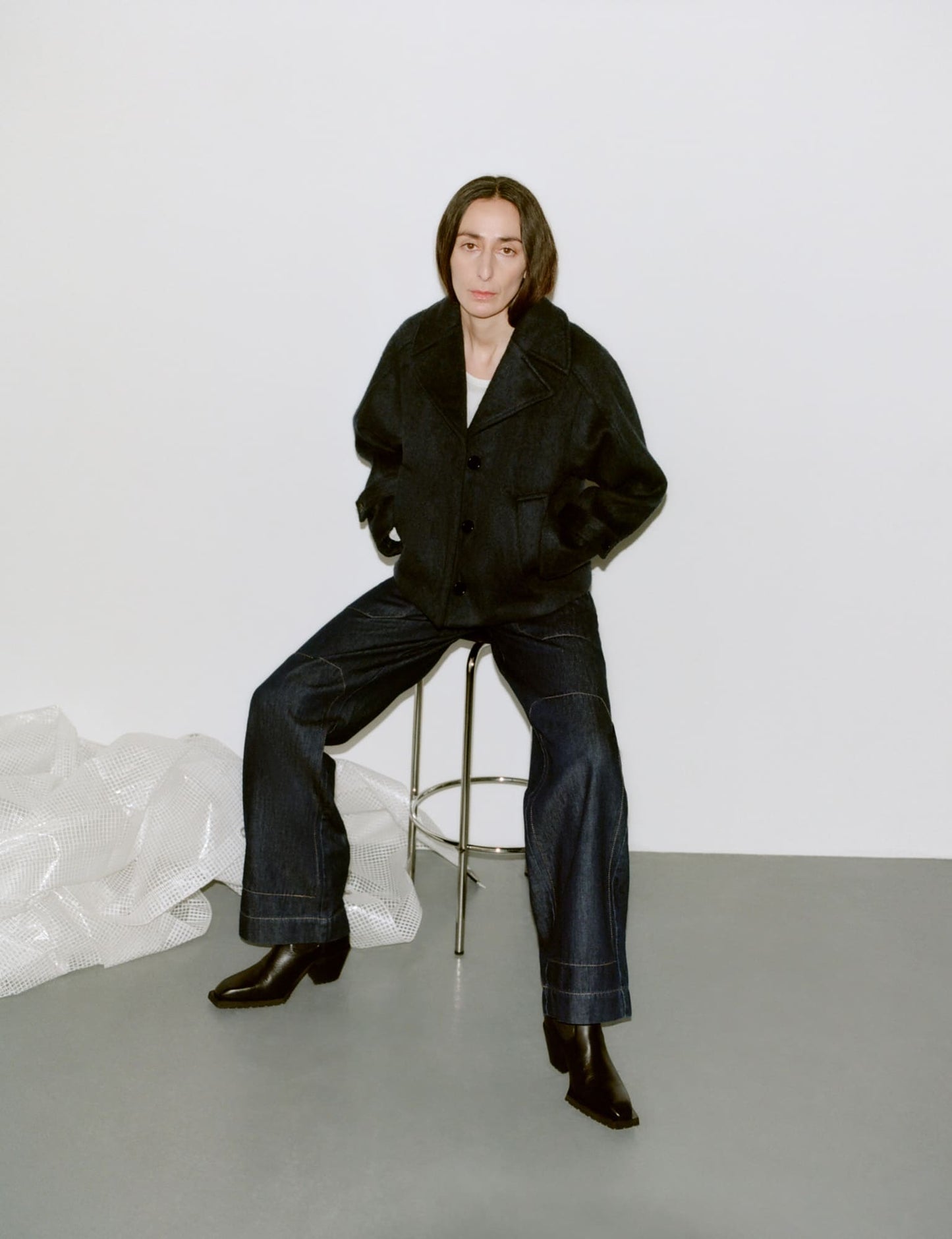 Hairy Wool Wilde Jacket, Parisian Night