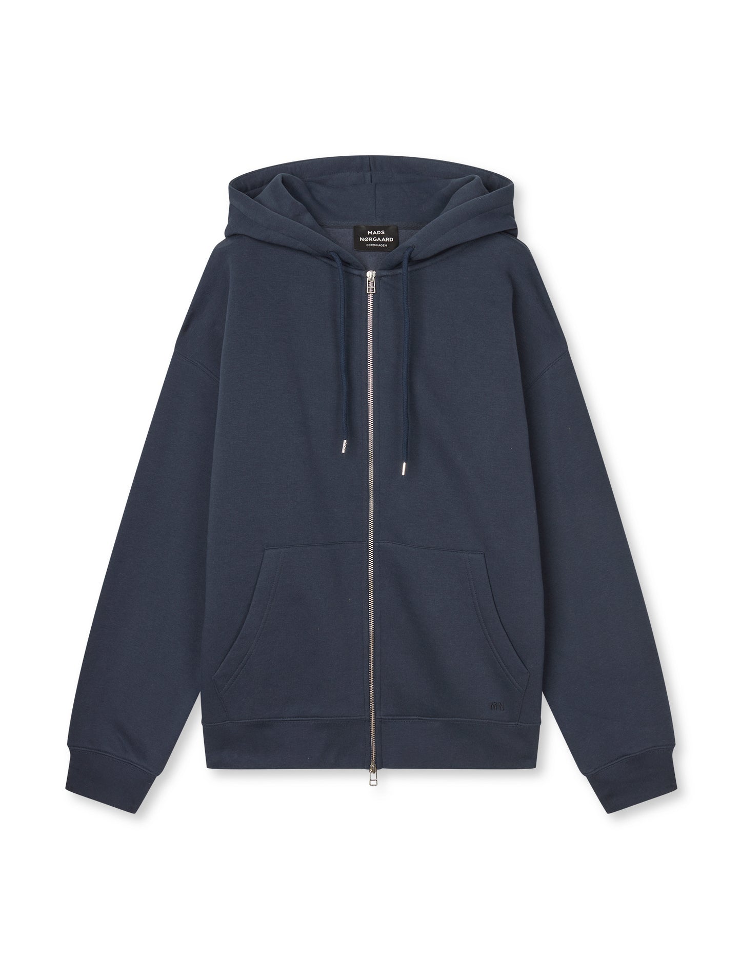 Standard Luka Hoodie Zip Sweat, Sky Captain