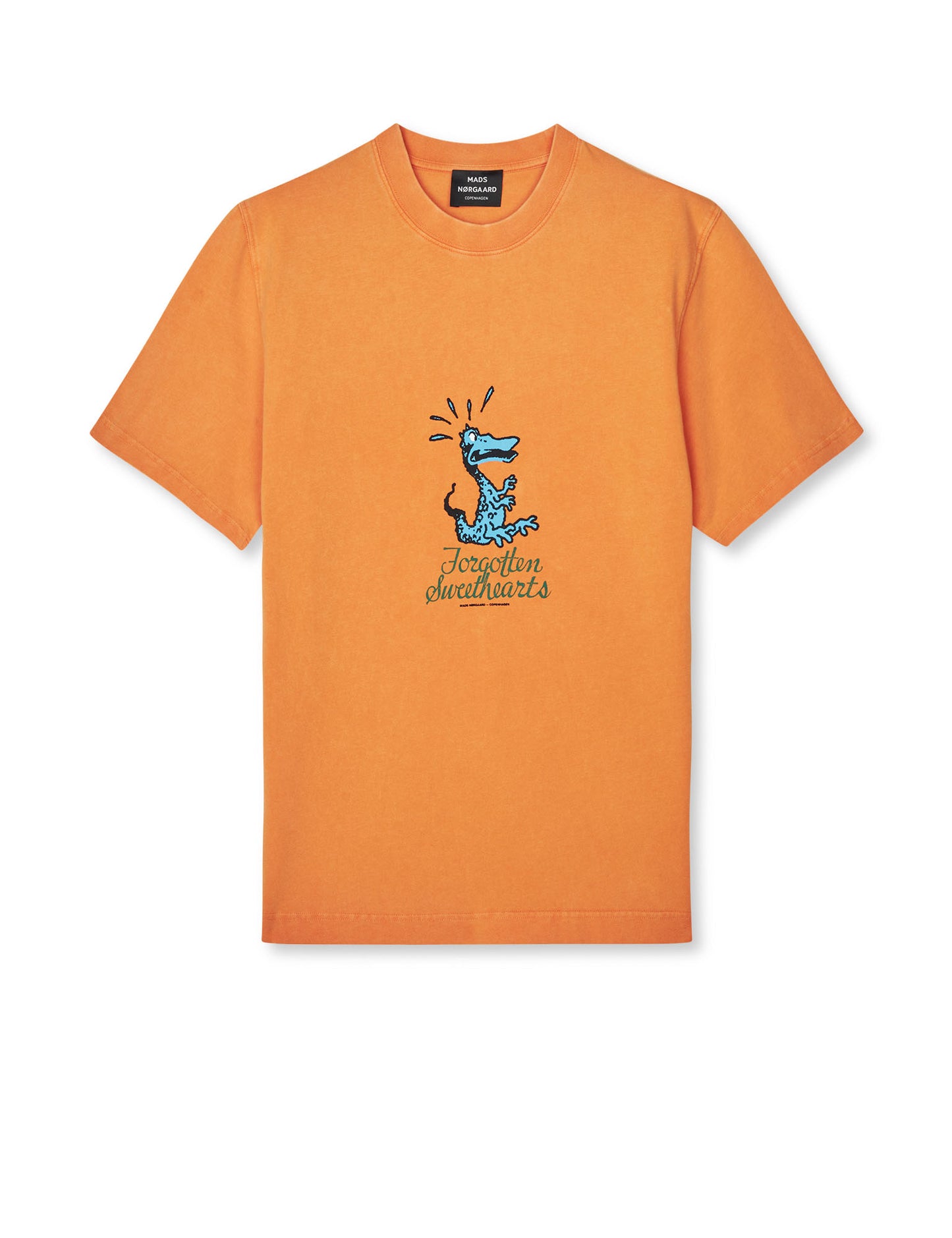 Cotton Jersey Sweathart Frode Tee, Orange Clown Fish