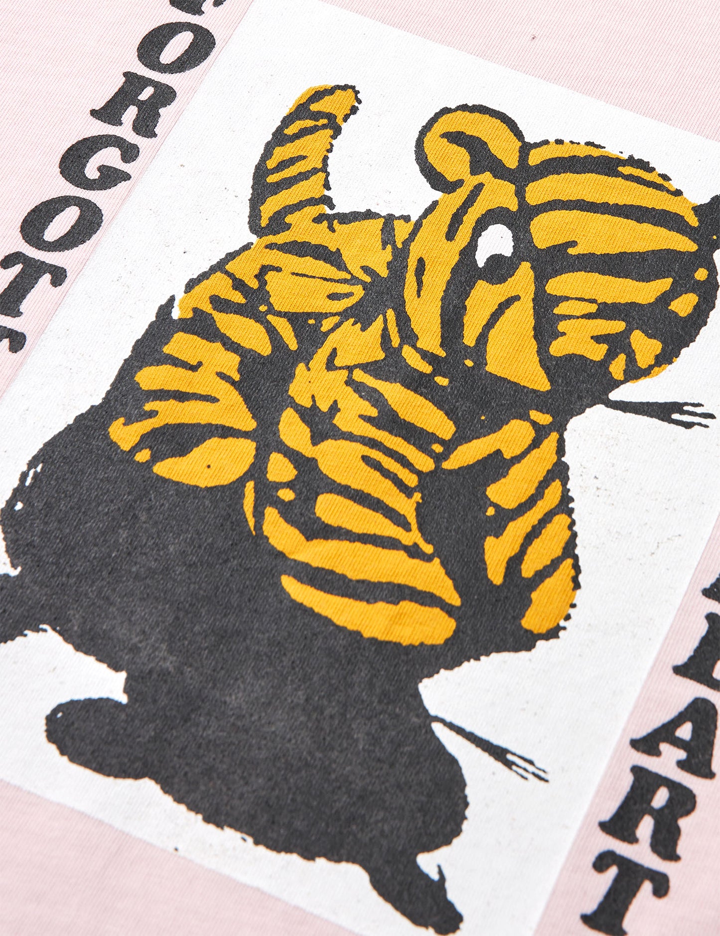 Cotton Jersey Sweathart Frode Tee, Blushing Bride