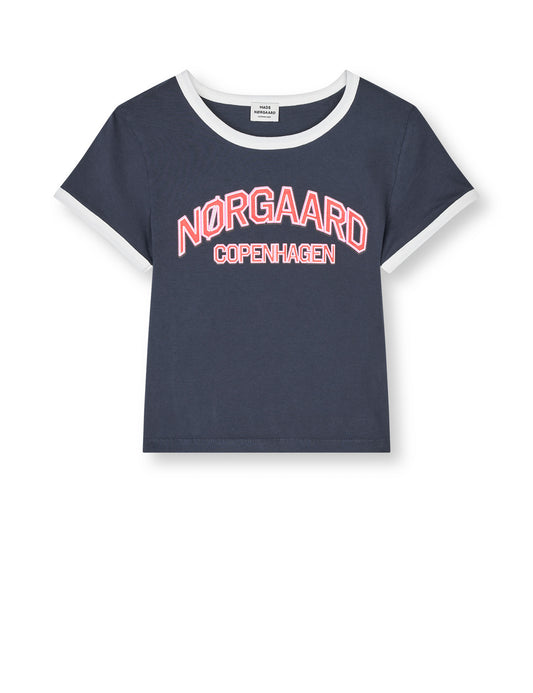 Stretch Jersey Tiva Tee, Parisian Night/Vanilla Ice