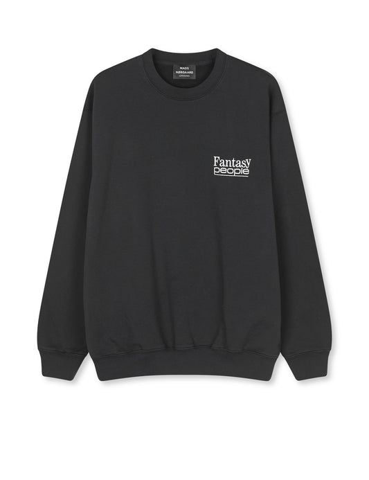 Tough Hawk Fantasy Crew Sweat, Black