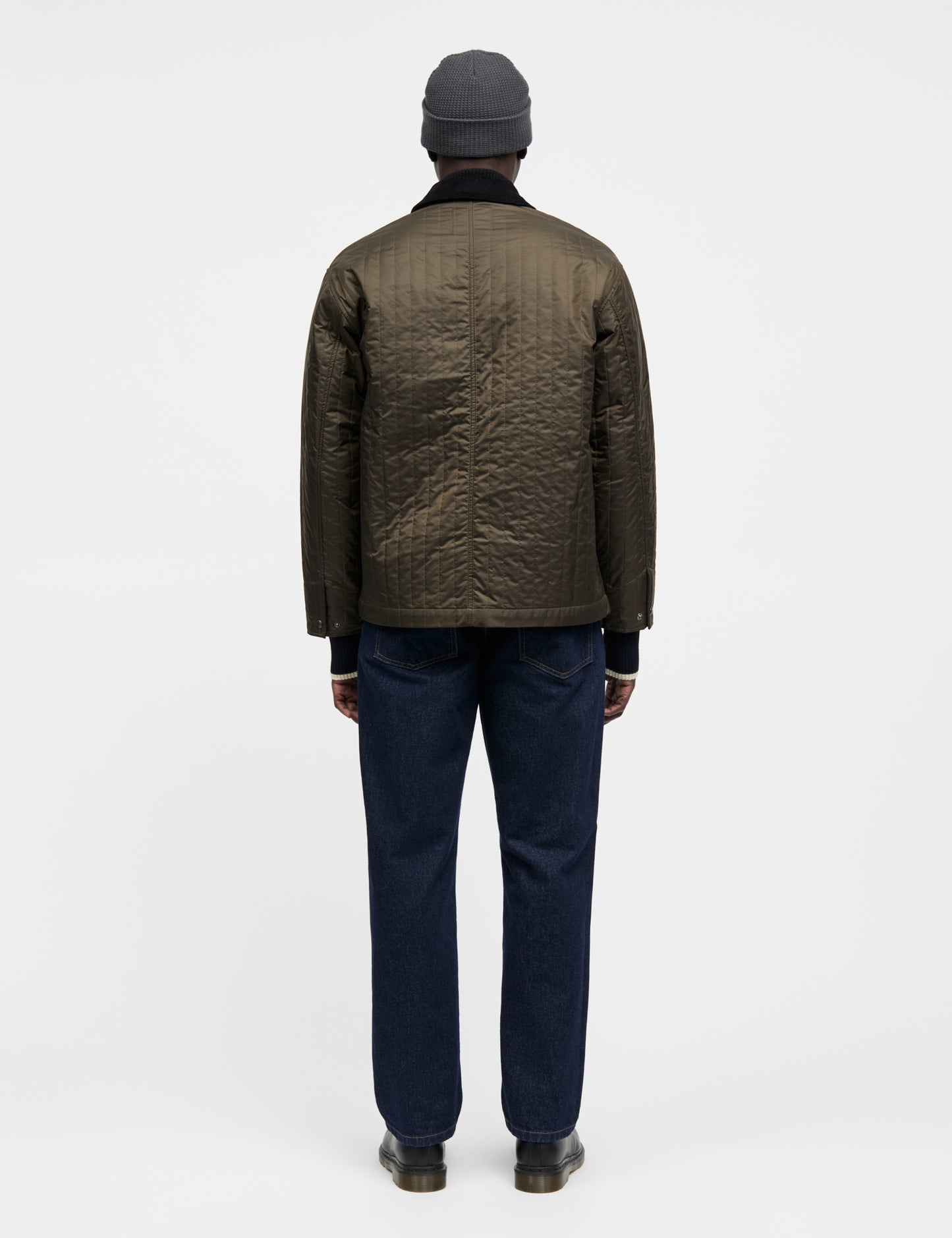 Quilt Chore Jacket, Forest Night