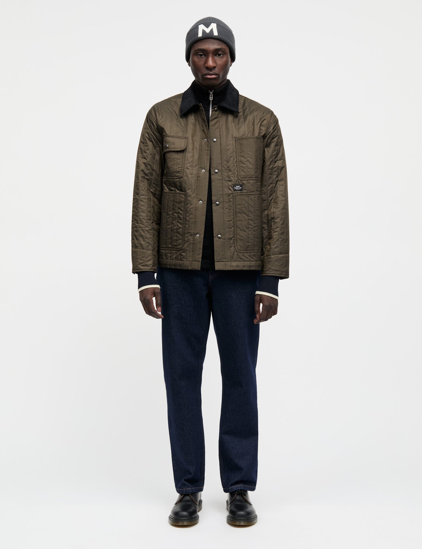 Quilt Chore Jacket, Forest Night