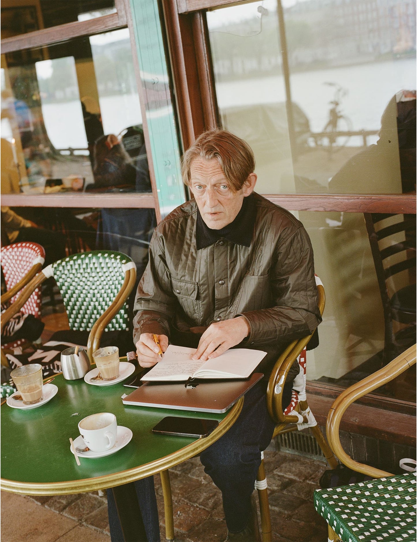 Quilt Chore Jacket, Forest Night