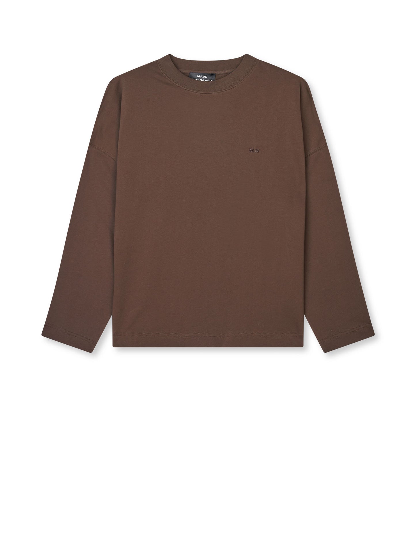 Light Terry Aksel Sweat, Demitasse