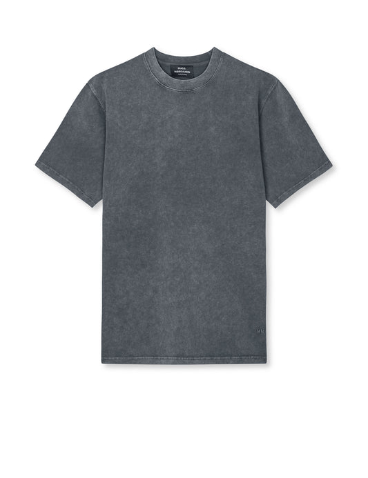 Combed Jersey Dye Thorbjørn Tee, Asphalt