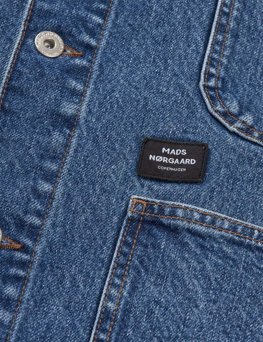 Arizona Denim Chore Jacket, Light Blue Wash