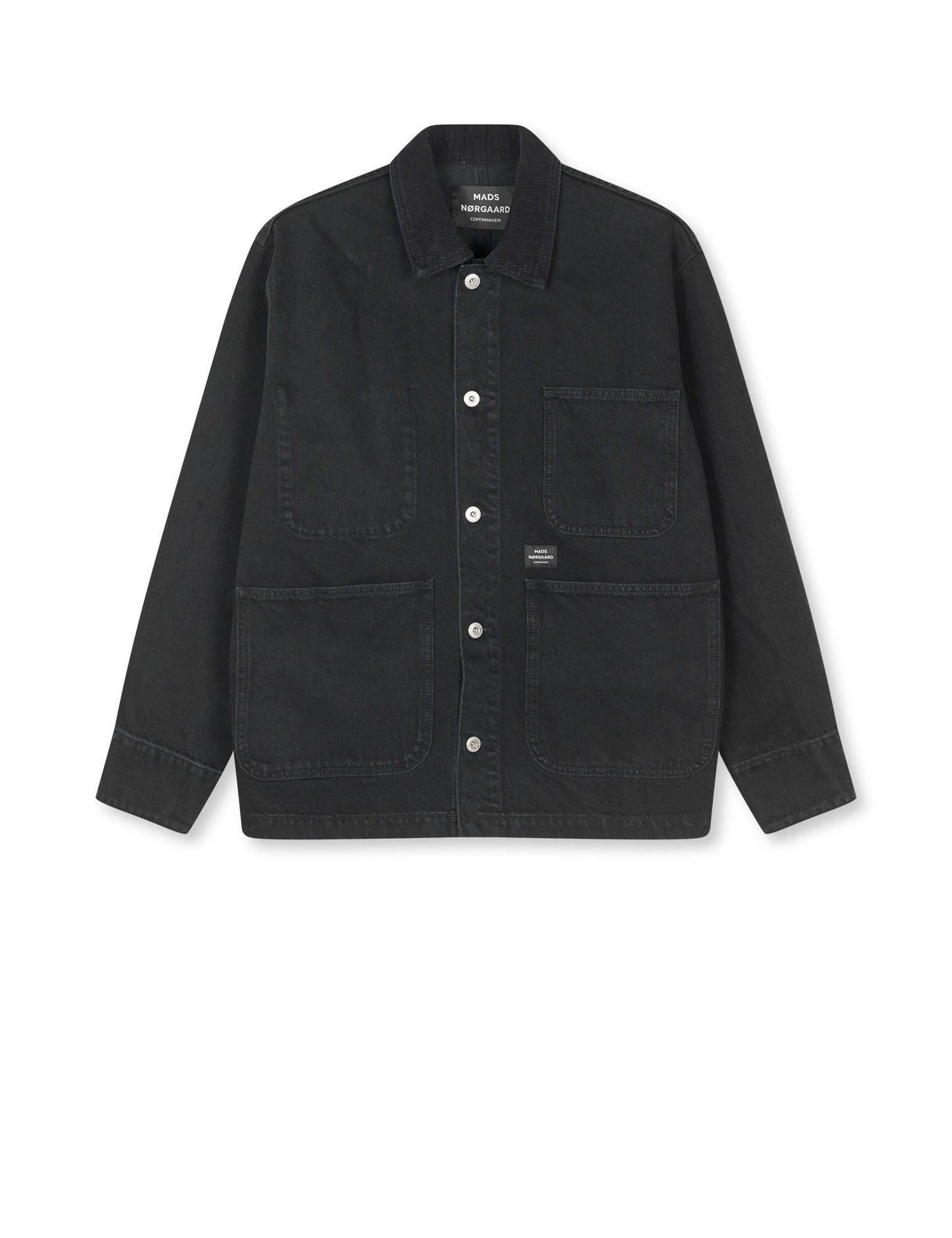 Arizona Black Black Chore Jacket, Black Rinse Wash