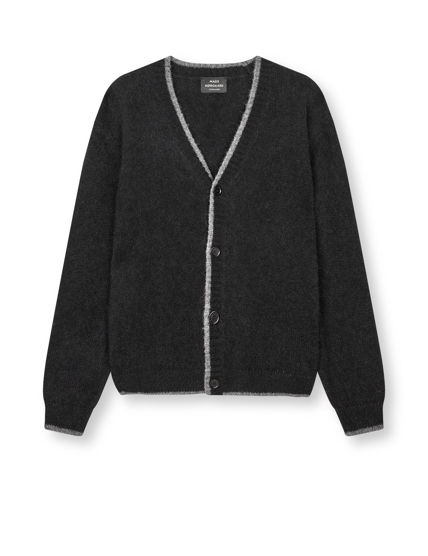 Alpaca Vilhelm Cardigan Knit, Black