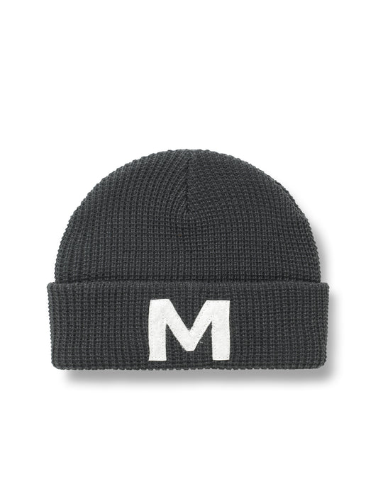 Isak Waffle Beanie, Asphalt