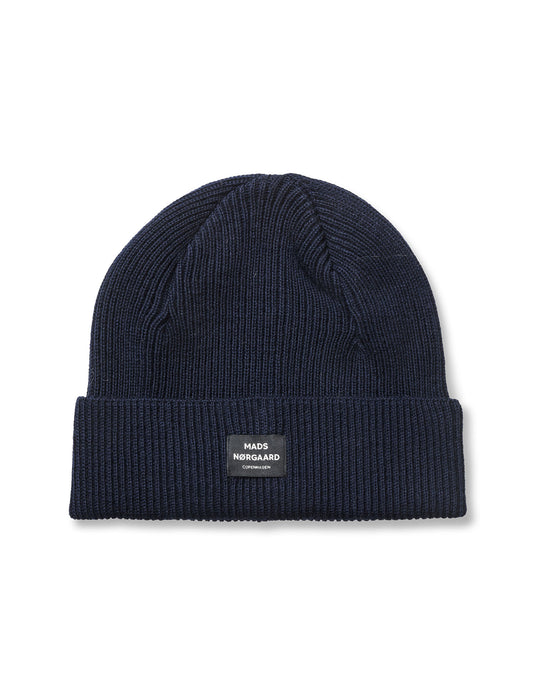 Wool Ask Beanie, Sky Captain