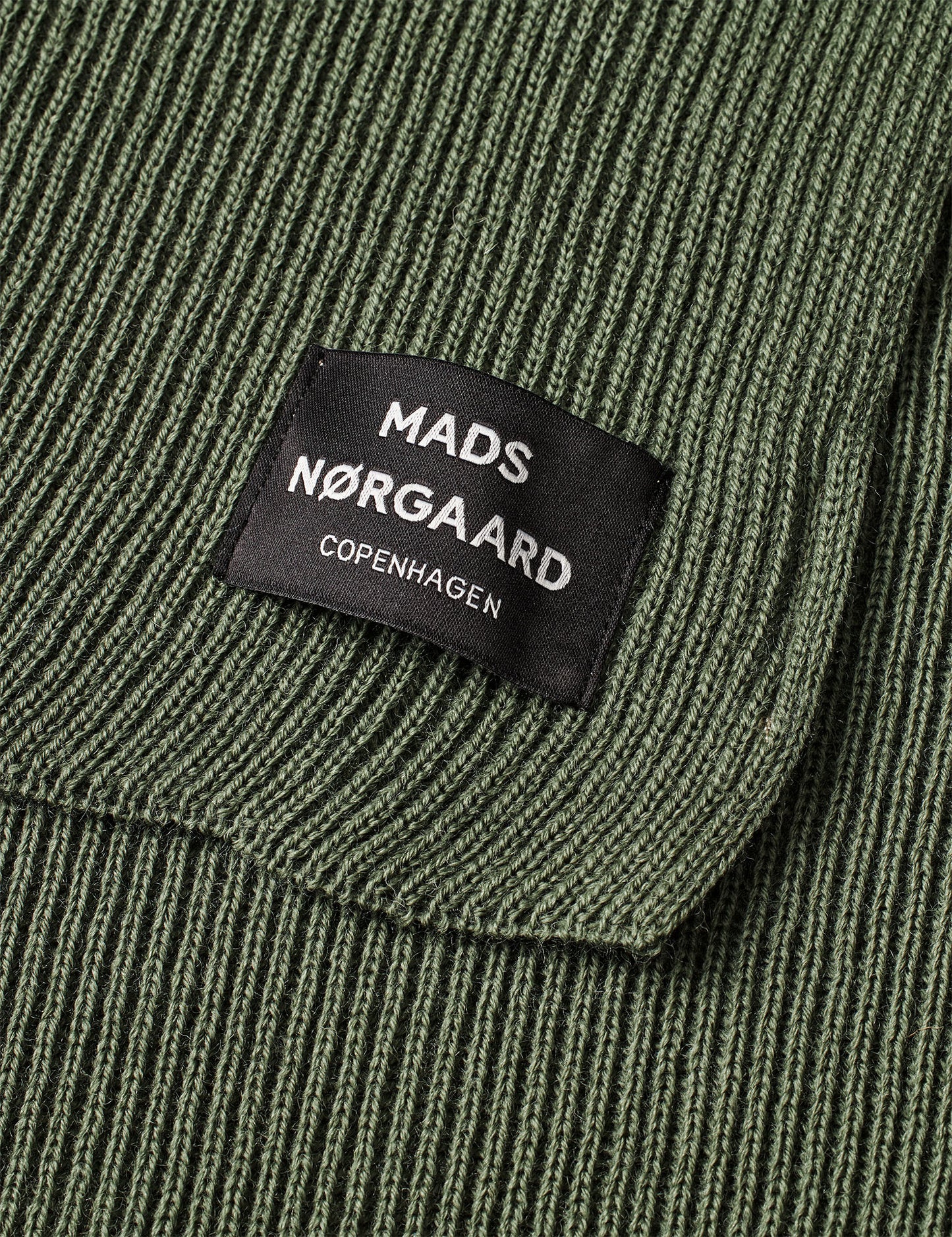 Wool Arne Scarf, Four Leaf Clover