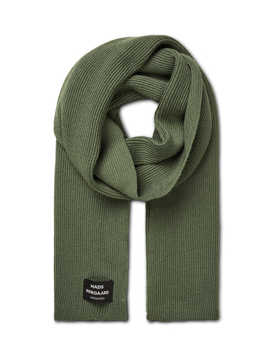 Wool Arne Scarf, Four Leaf Clover