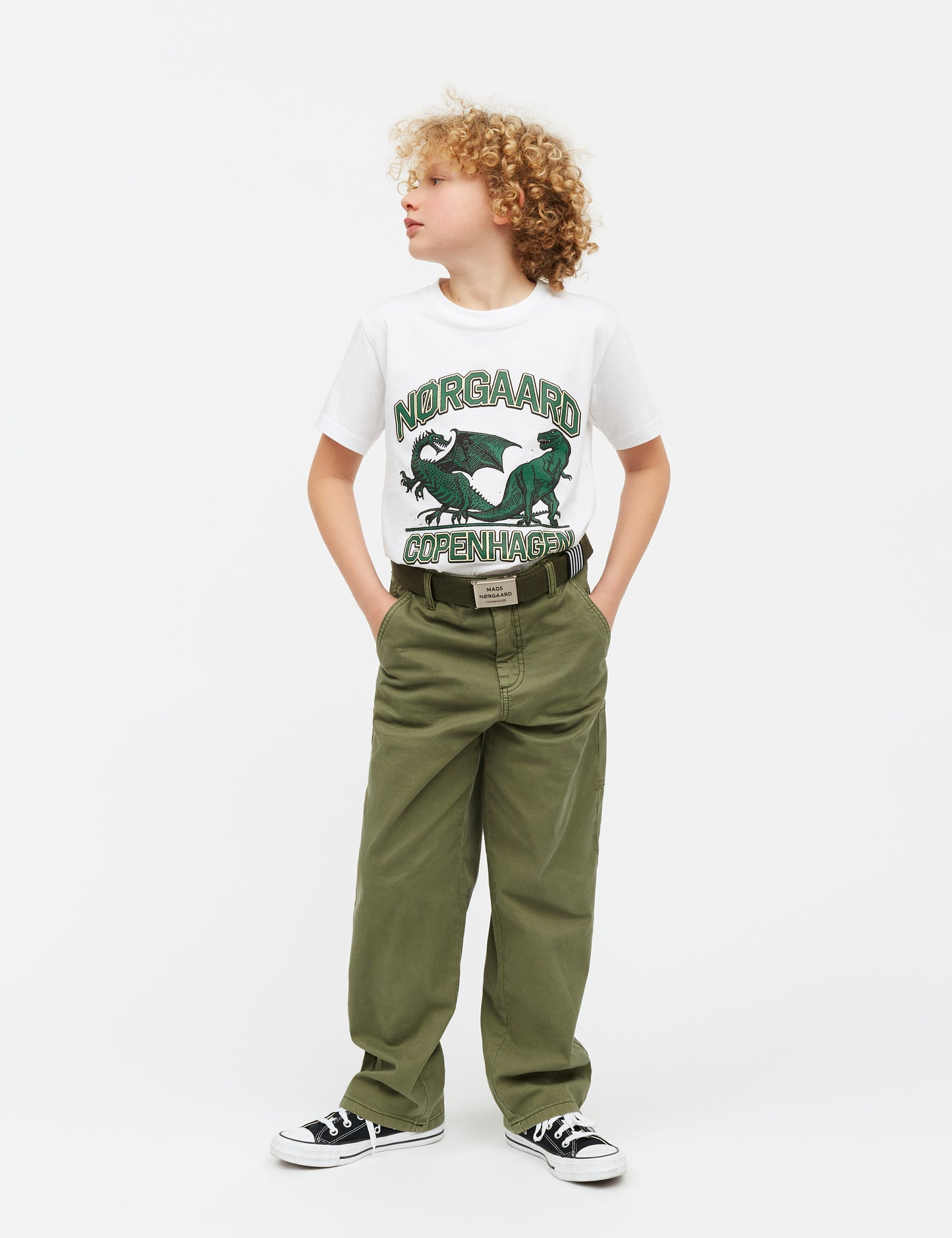 Printed Tee Thorlino Tee, White