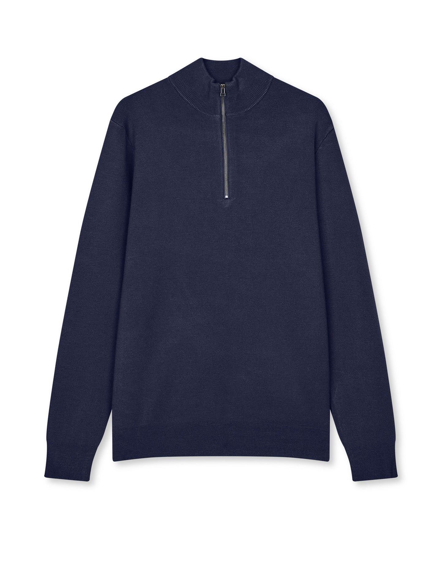Urban Chase Half Zip Knit, Sky Captain