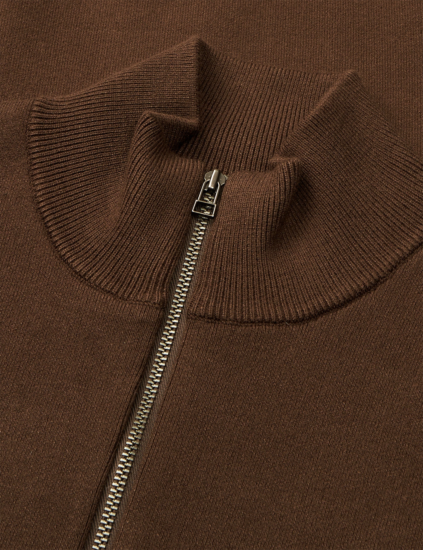 Urban Chase Half Zip Knit, Demitasse