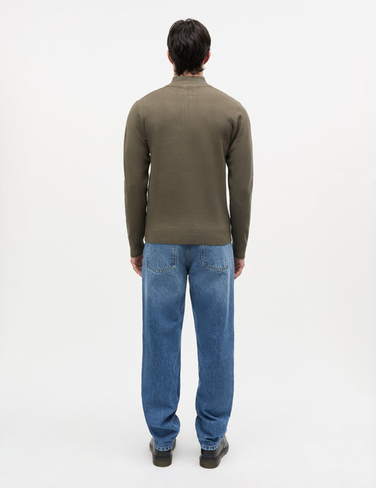 Urban Chase Half Zip Knit, Tarmac
