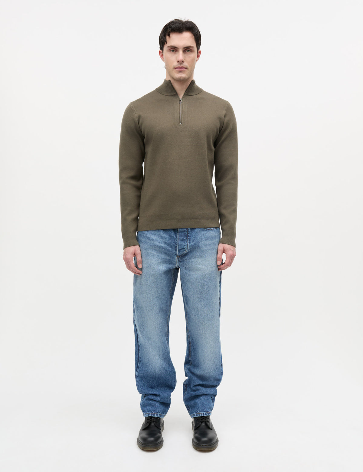Urban Chase Half Zip Knit, Tarmac