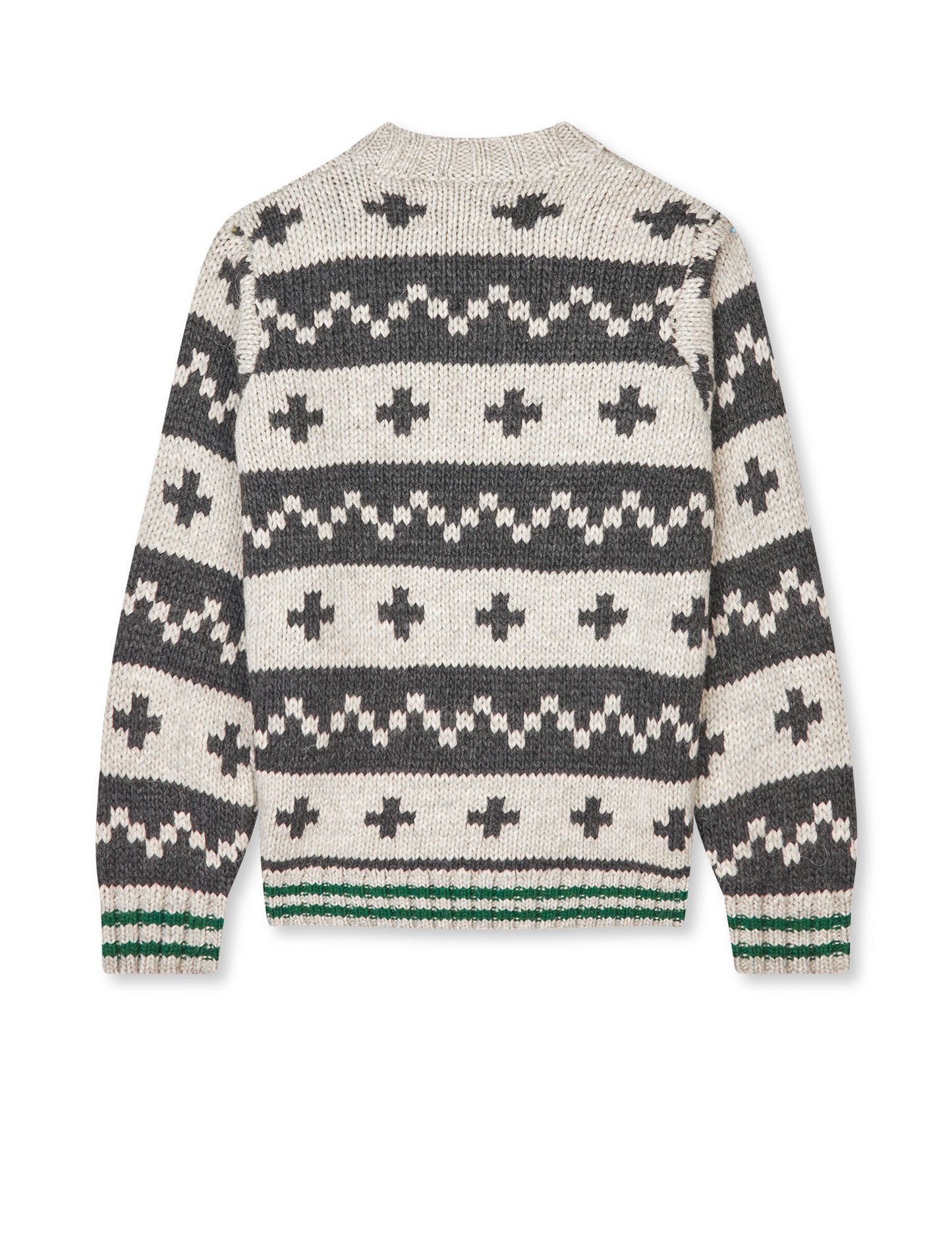 Crash Keldino Reykavik Sweater, Nature Melange/ Charcoal Melan