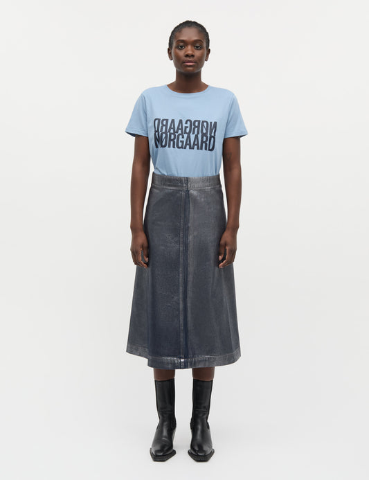 Single Cotton Trenda P Tee, Faded Denim