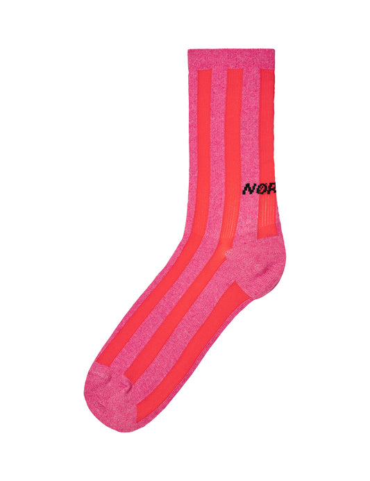 Antonella Sock Single, Fandango Pink