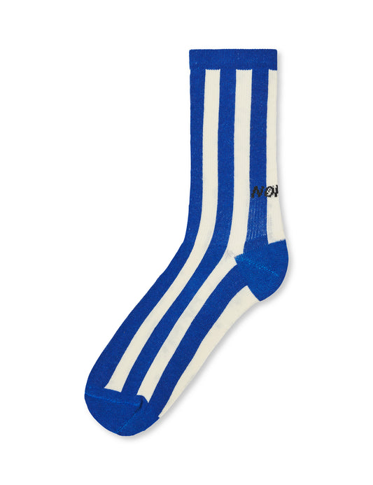 Antonella Sock Single, Bright Cobalt